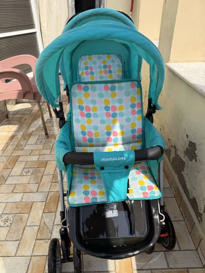 Baby pram double
