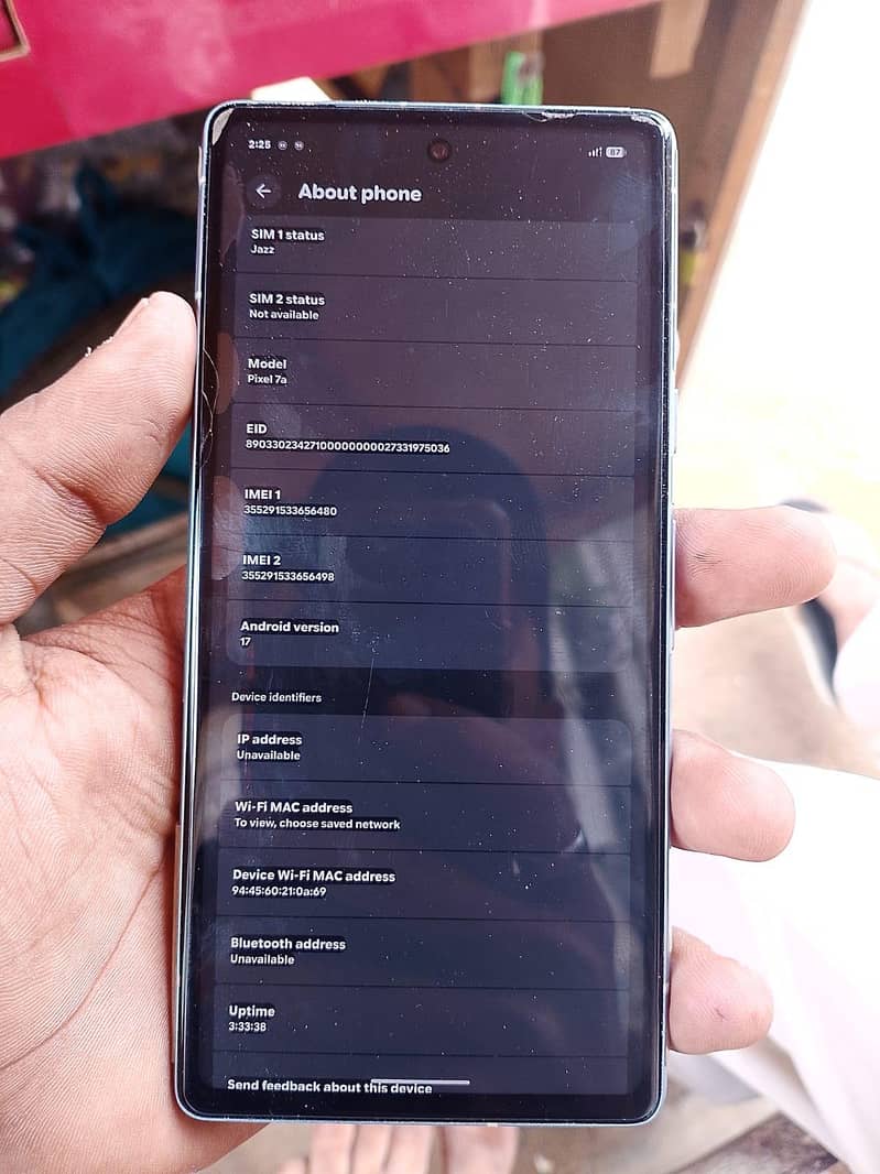 Google Pixel 7a 0