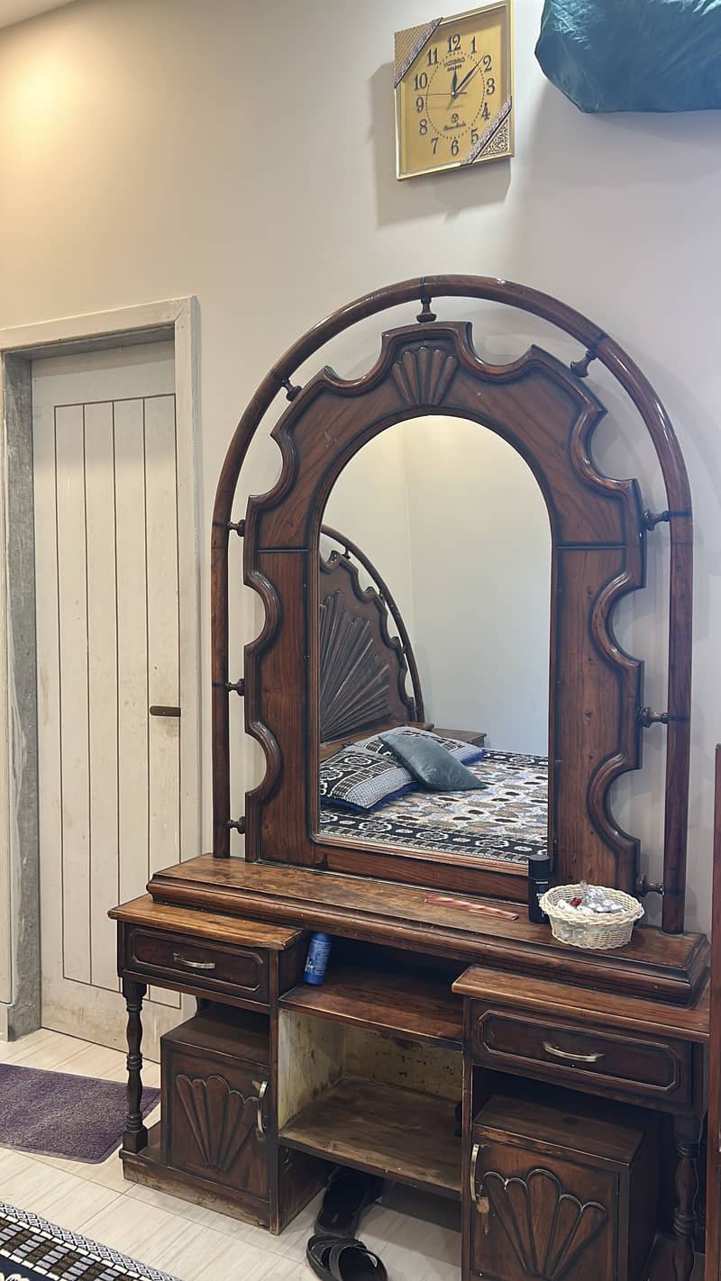 Solid Wood Bed Set 0