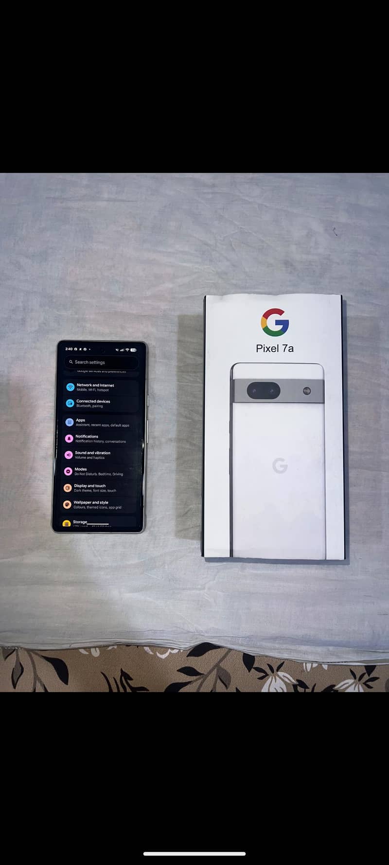 Google Pixel 7a 3