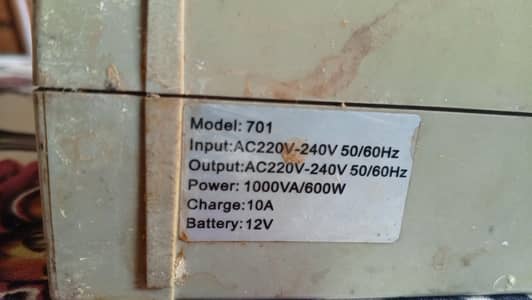 used ups in good condition, warranty also by seller