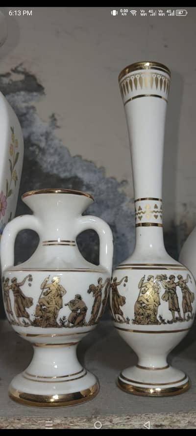 antique vase .