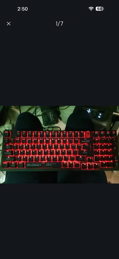 S98 Bloody Mechanical Keyboard