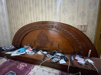 Old Bed with mattress for sale