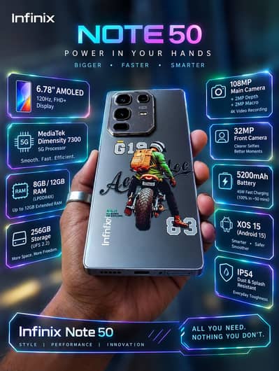 Infinix Note 50 8/256