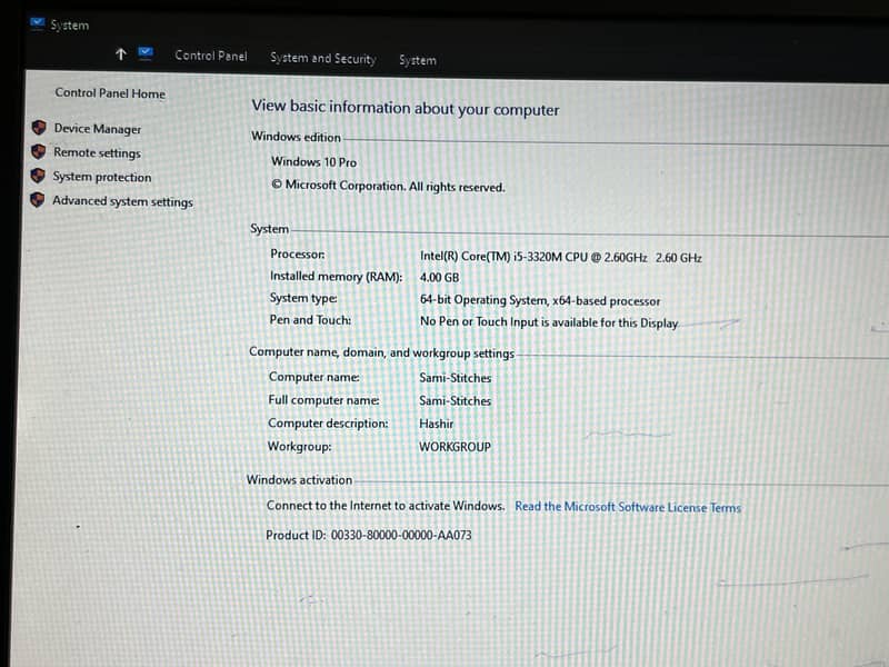 DELL i5 3rd generation 0