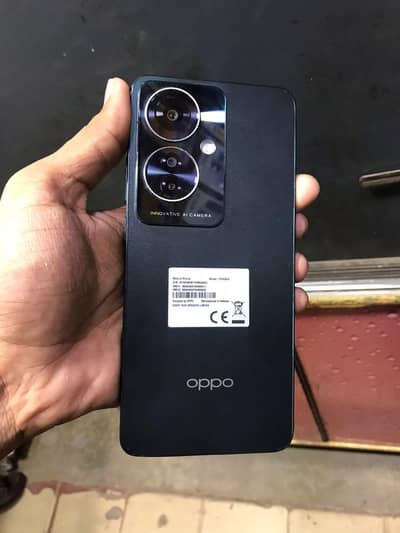 OPPO RENO 11F 5G 8gb +4gbRam   256gb Rom complete saman