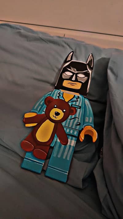 BATMAN  WOOD FIGURE