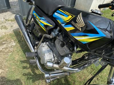 Honda 125 2021 modal Lush Condition 10/10 double saman