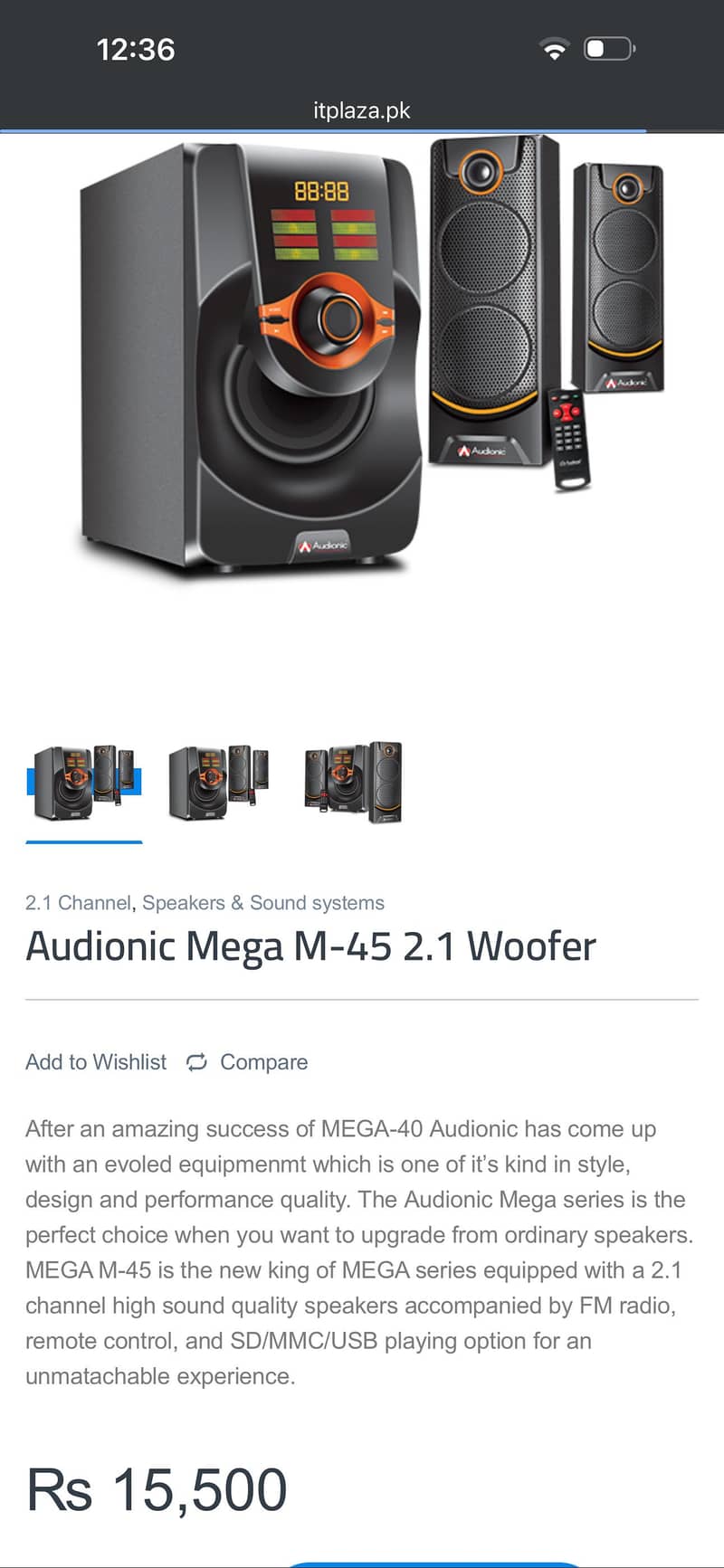 Audionic Mega 45 subwoofers 5