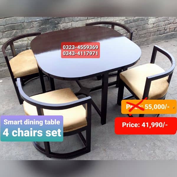 Dining table / Smart dining table / round table dining set / table 5