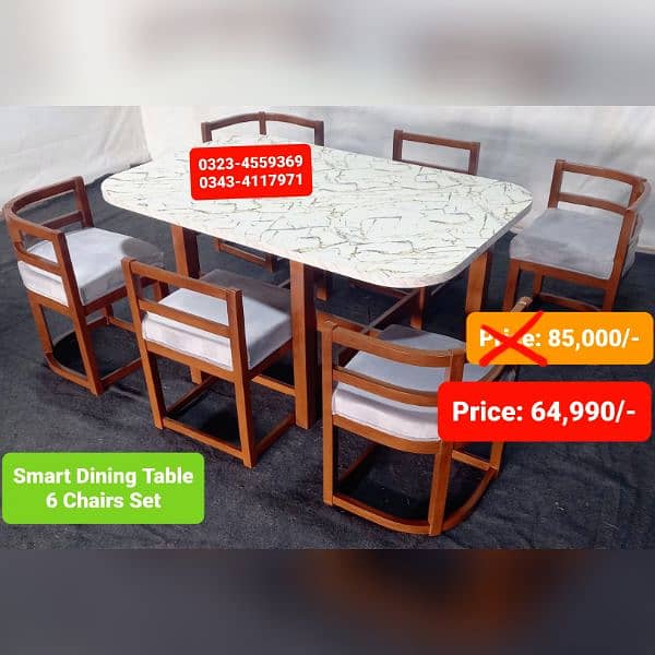 Dining table / Smart dining table / round table dining set / table 16
