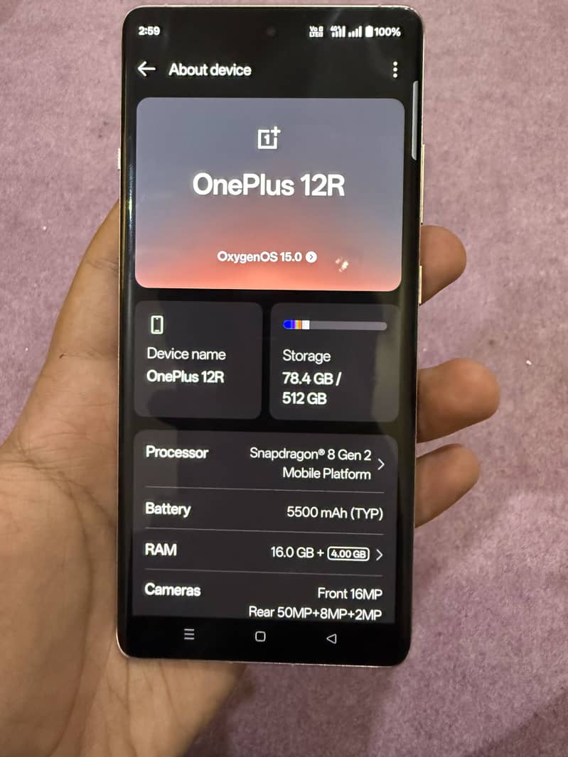 One Plus 12R 2