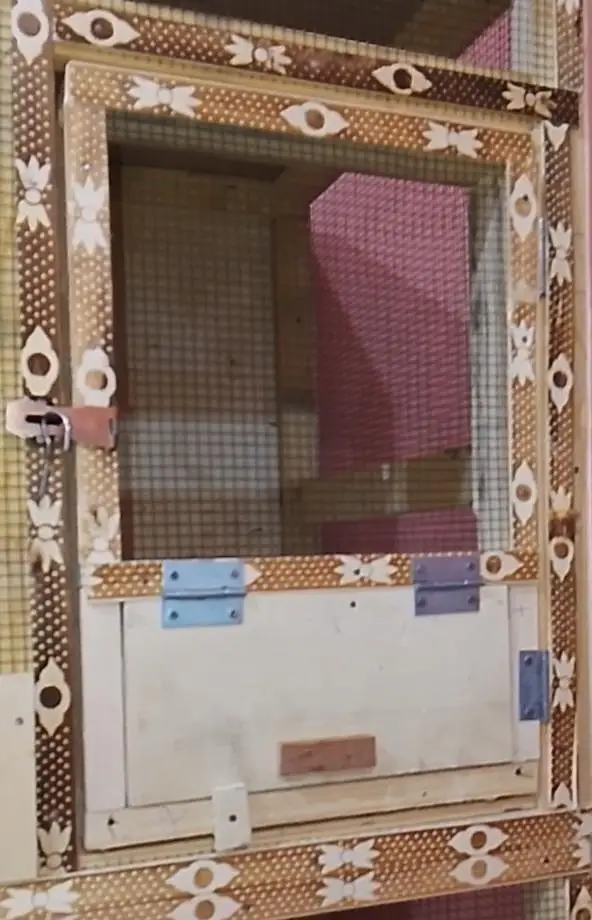 Hens & Birds wood cage — photo 8