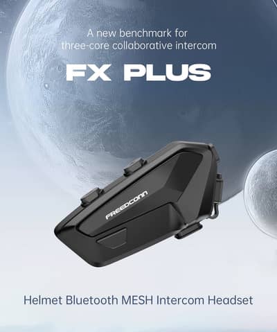 FreedConn FX Plus Motorcycle Bluetooth Intercom — Excellent Condition