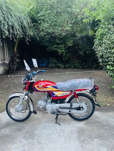 Honda CD 70 2025 model new bike 10/10 condition best for 2026
