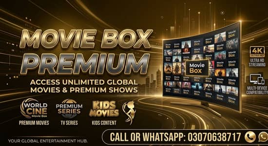 Movie Box Premium Activation for Android LED TV / Smart TV – Rs. 300