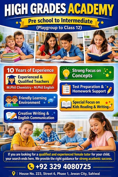 High Grades Academy — Where Success Begins!