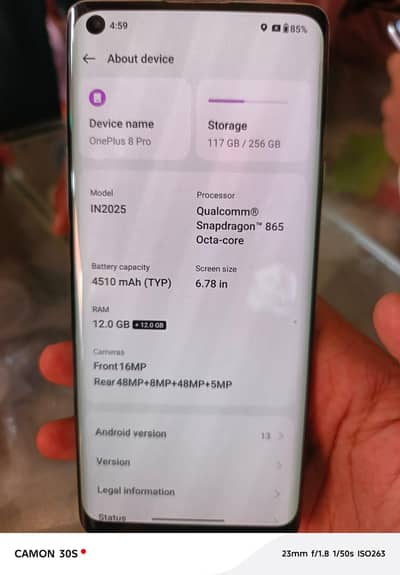 One Plus 8 Pro