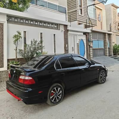 Honda Civic Black Beauty Automatic 1998 Uplift 2000 Karachi Number