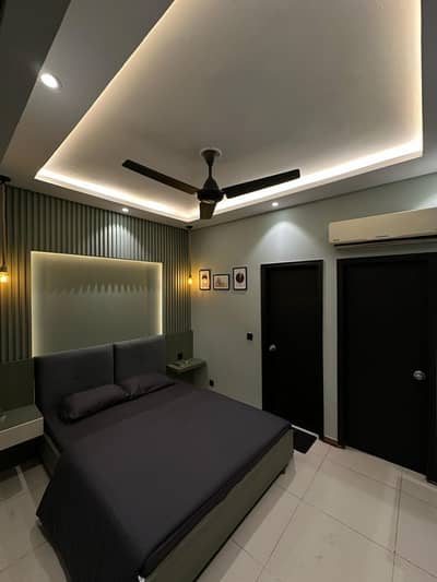 Full Furnished Flat Available For Rent For Short Term And Long Term Living.