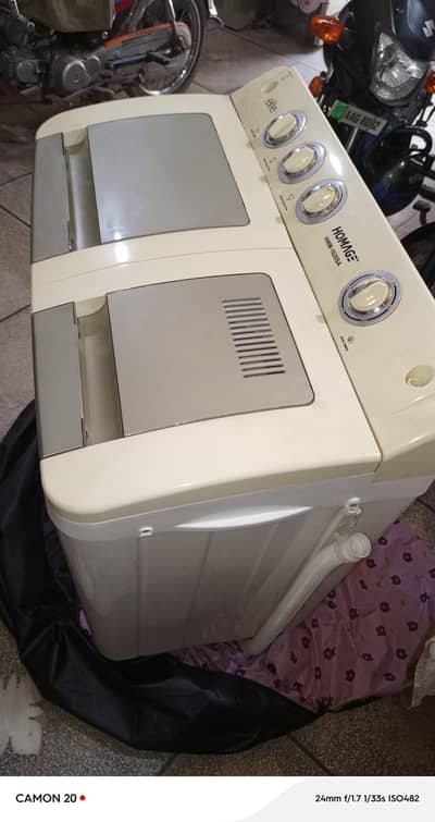Homage HMW-1020SA TWIN TUB WASHING MACHINE 0,3,1,3,4,1,1,6,9,8,4