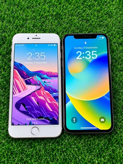 Apple iPhone X 64 gb and Iphone 7Plus 32gb
