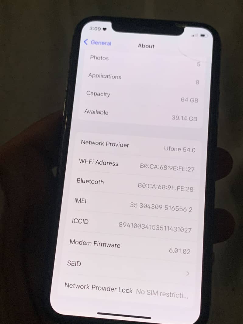 Apple iPhone X 7