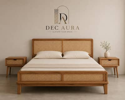 Bed Set , Furniture by Dec Aura