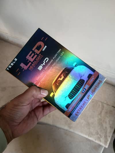 Led head lights of cars