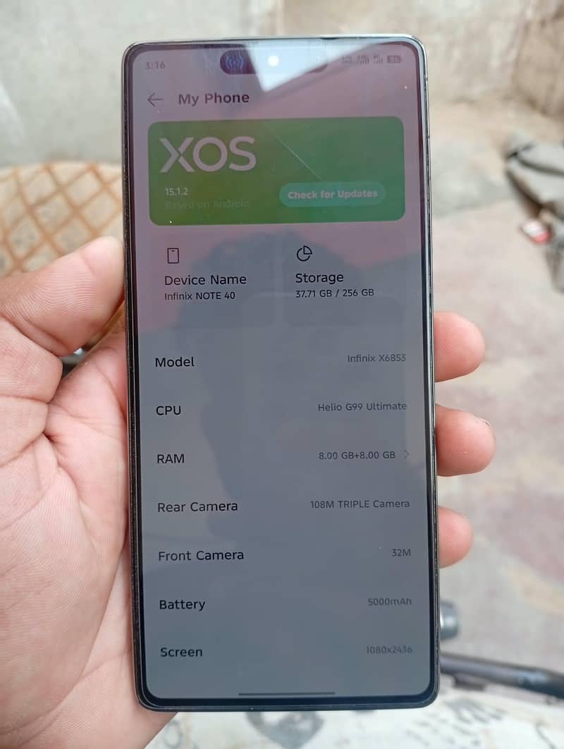 Infinix Note 40 4