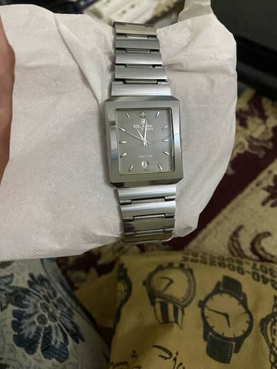 Clark Ford Tungsten Square Watch