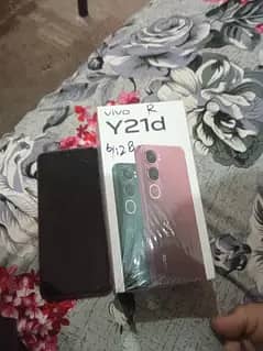 vivo y21d 6/128GB_10/10 condition Android 16 full box