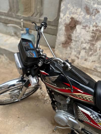 Honda CG 125 2024 Karachi number