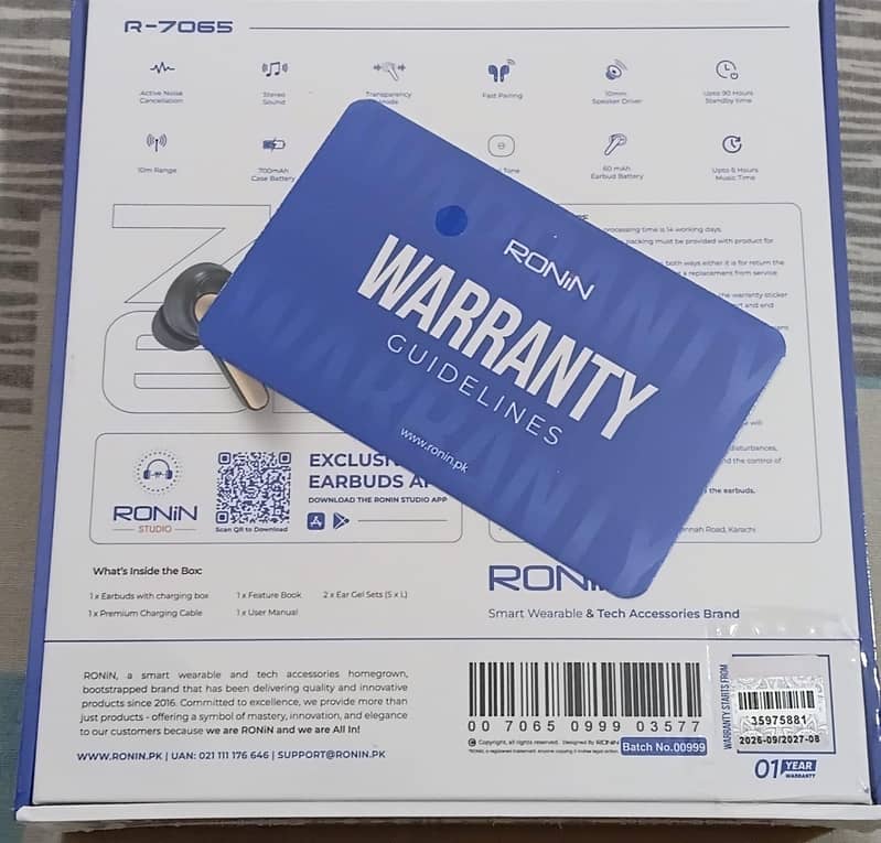 Ronin R-7065 Eclipse Wireless Earbuds 2