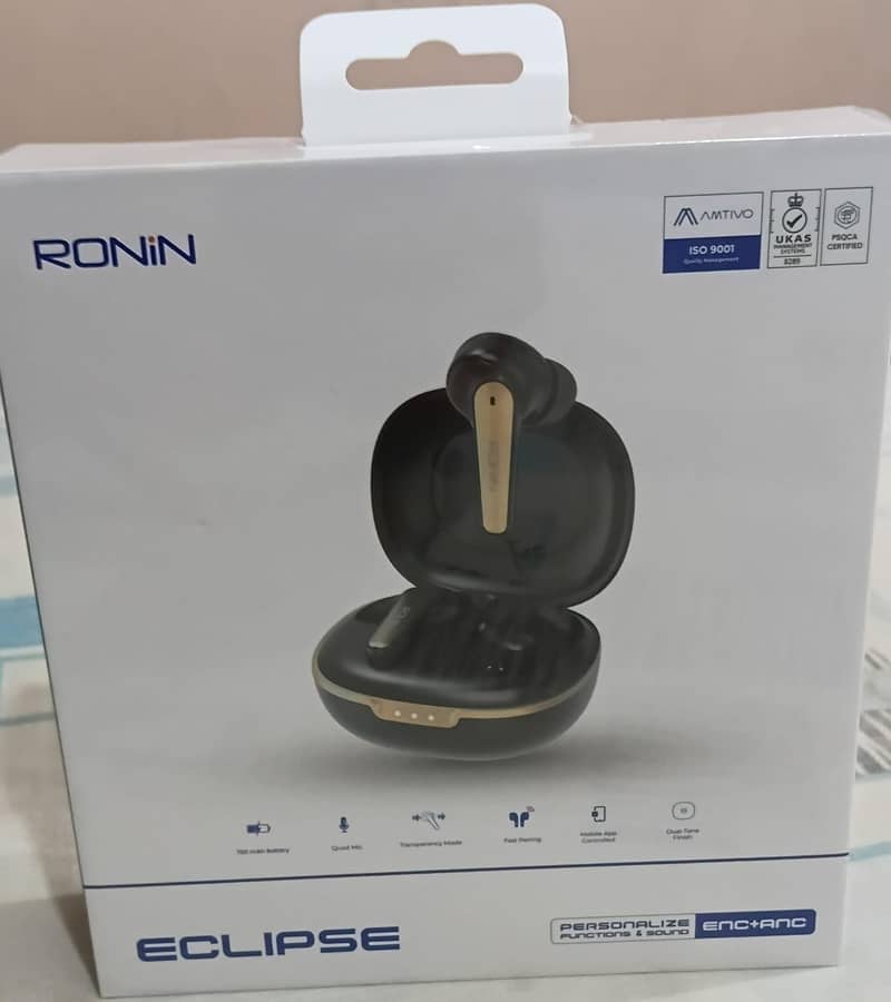 Ronin R-7065 Eclipse Wireless Earbuds 3