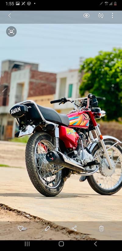 Honda 125 Bike for sale 10/10 condition All okay