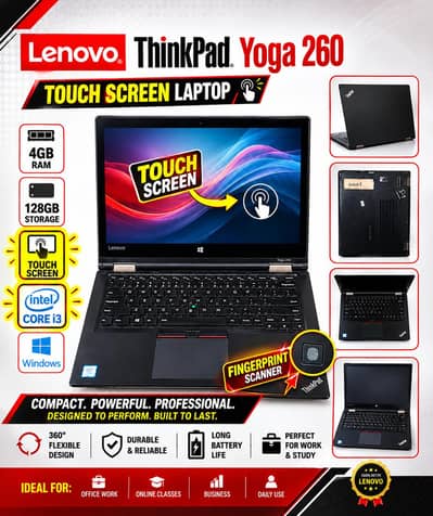 Lenovo ThinkPad | Core i3 | Touch Screen + Fingerprint