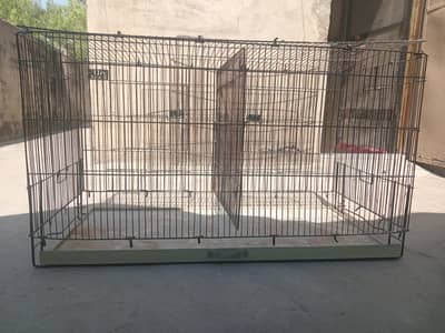 Birds cage size 4 feet front and side 3 feet best cage