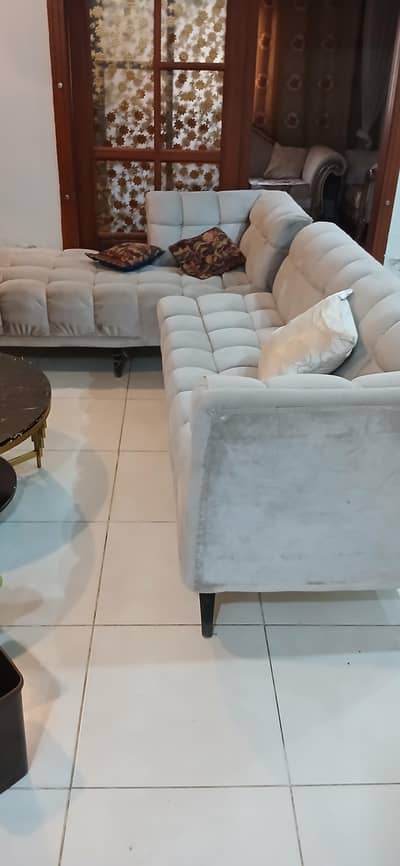 7 Seater L - Shaped Sofa