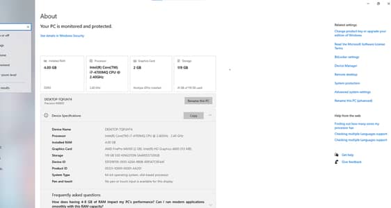 Dell Core i7 Fast SSD Laptop with 2GB Graphics Card - Mint Condition
