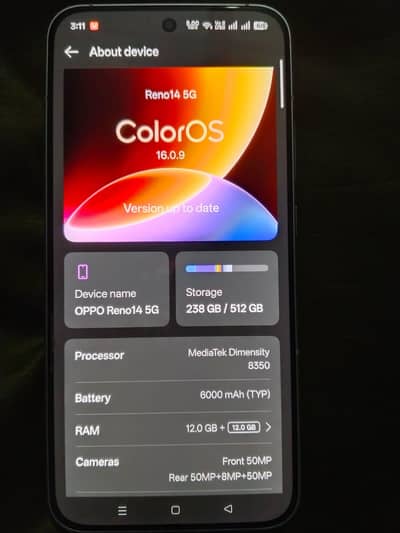 OPPO Reno 14