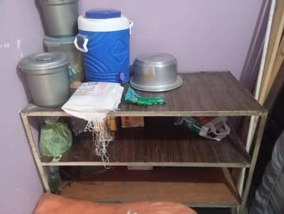 Metal Storage Rack heavy duty– Good Condition