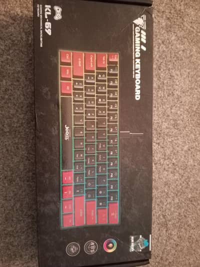 Jedel KL-69 61 Keys Mechanical Gaming Keyboard | RGB | Blue Switch