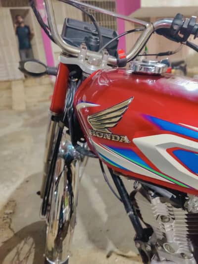 HONDA CG125 KHI NO GUNINE CONDITION