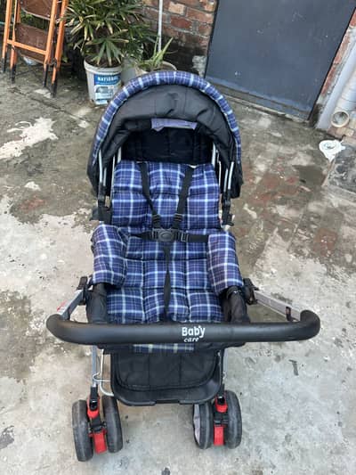 Imported Quality Baby Stroller, foldable and Adjustable Seat