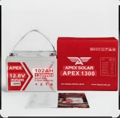 Apex 12v 102amp lithium ion battery