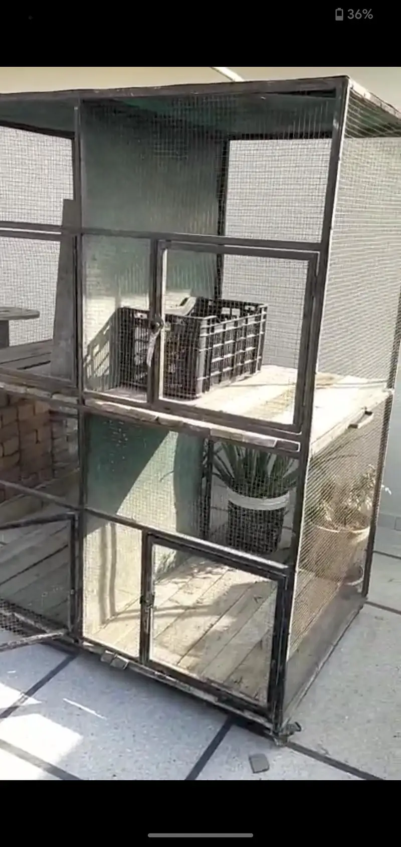 Steel Double portion Cage for sale — photo 2