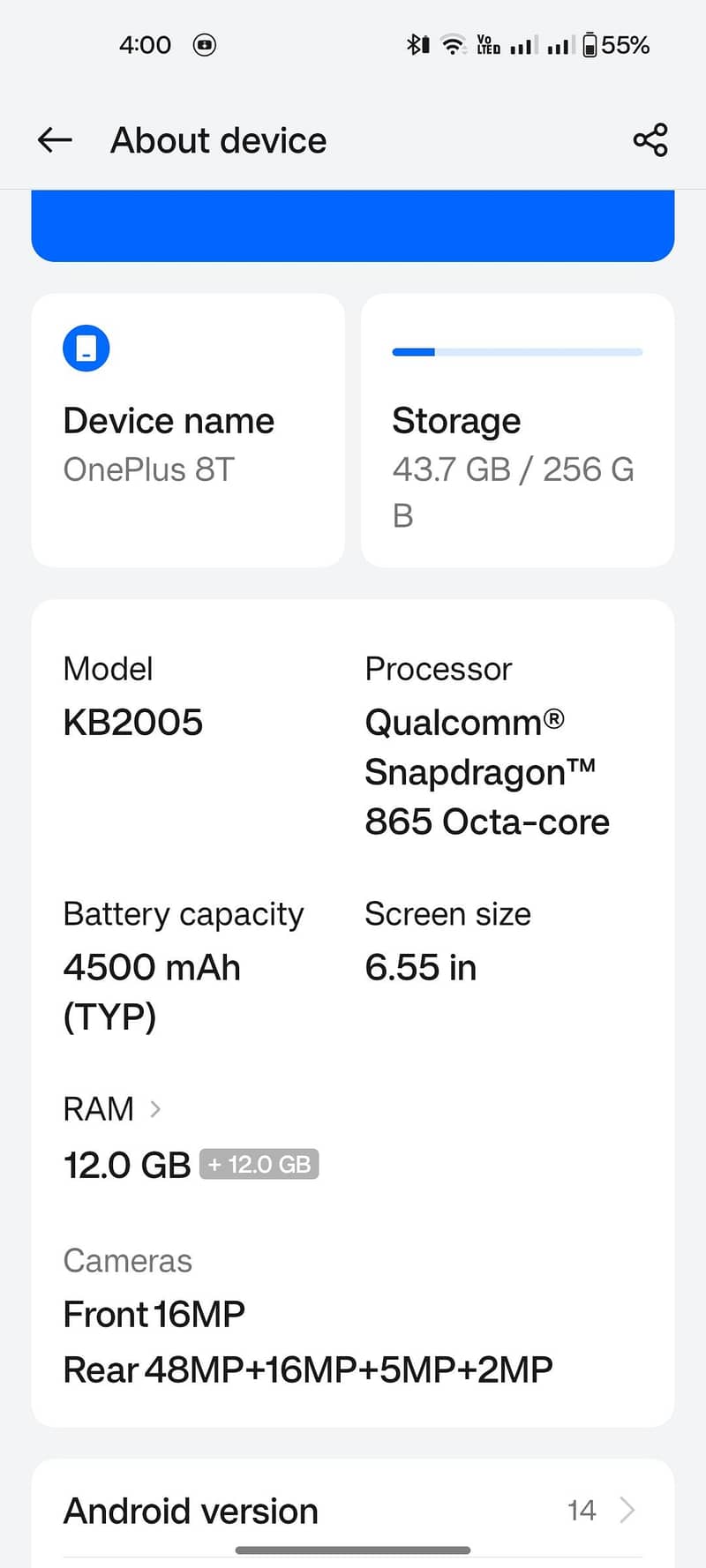OnePlus 8t 1