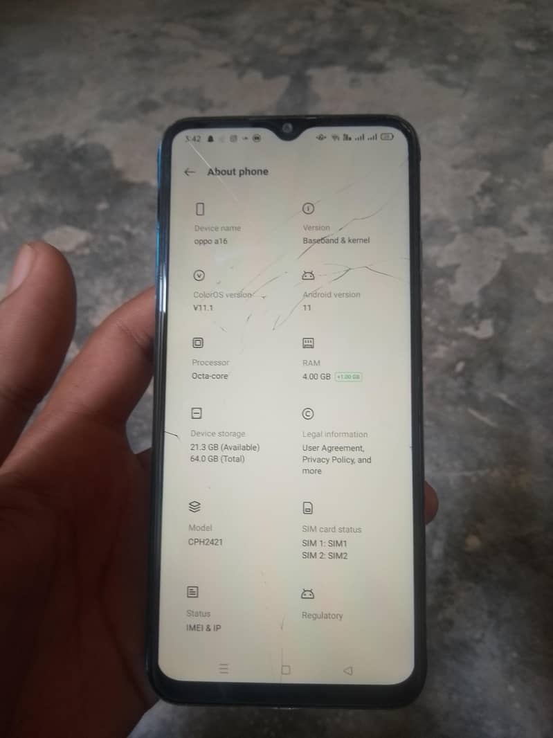 OPPO A16 5